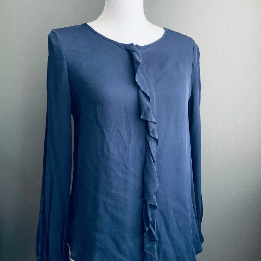 Joie 100% Silk Button Up Blouse